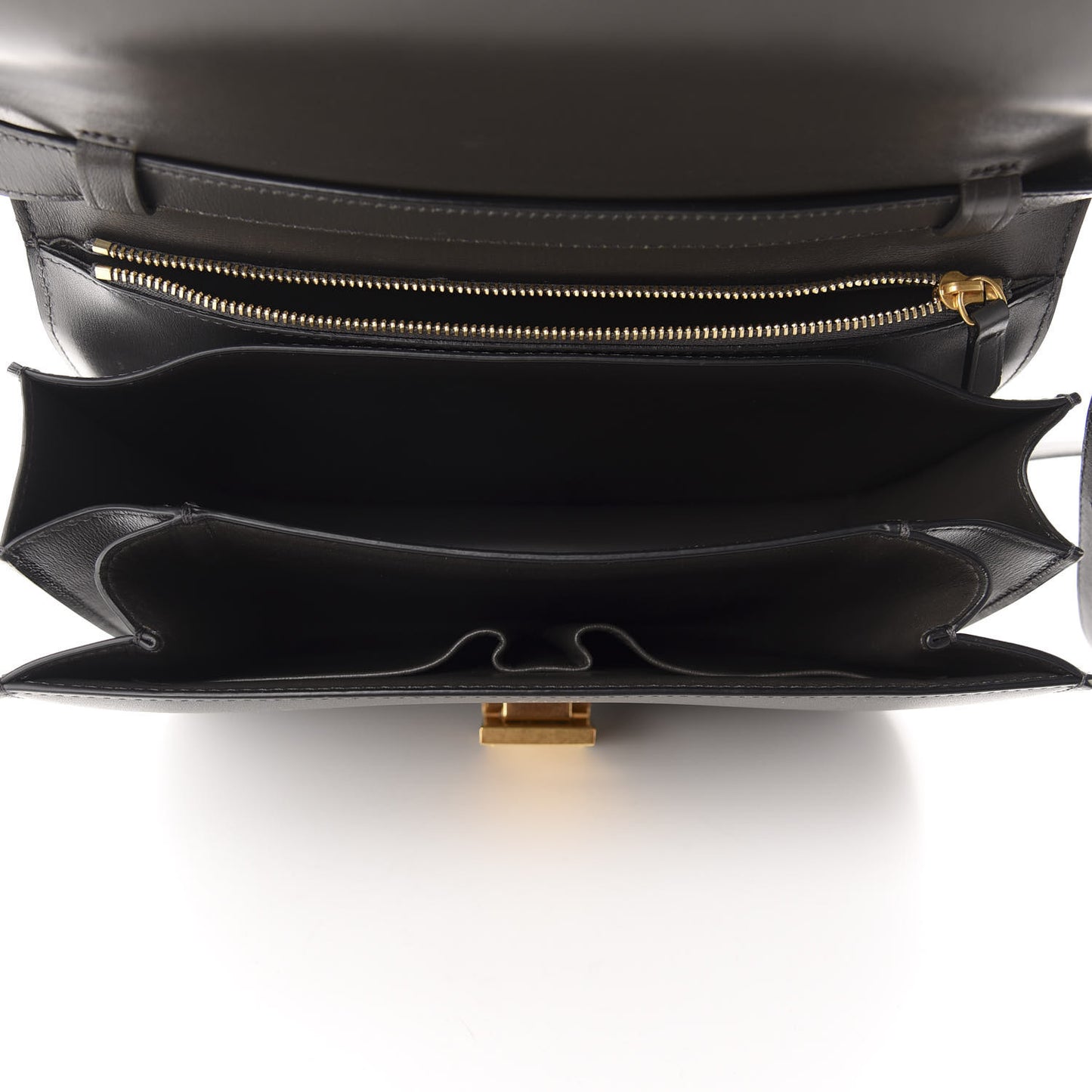 Box Calfskin Medium Classic Box Flap Bag Anthracite