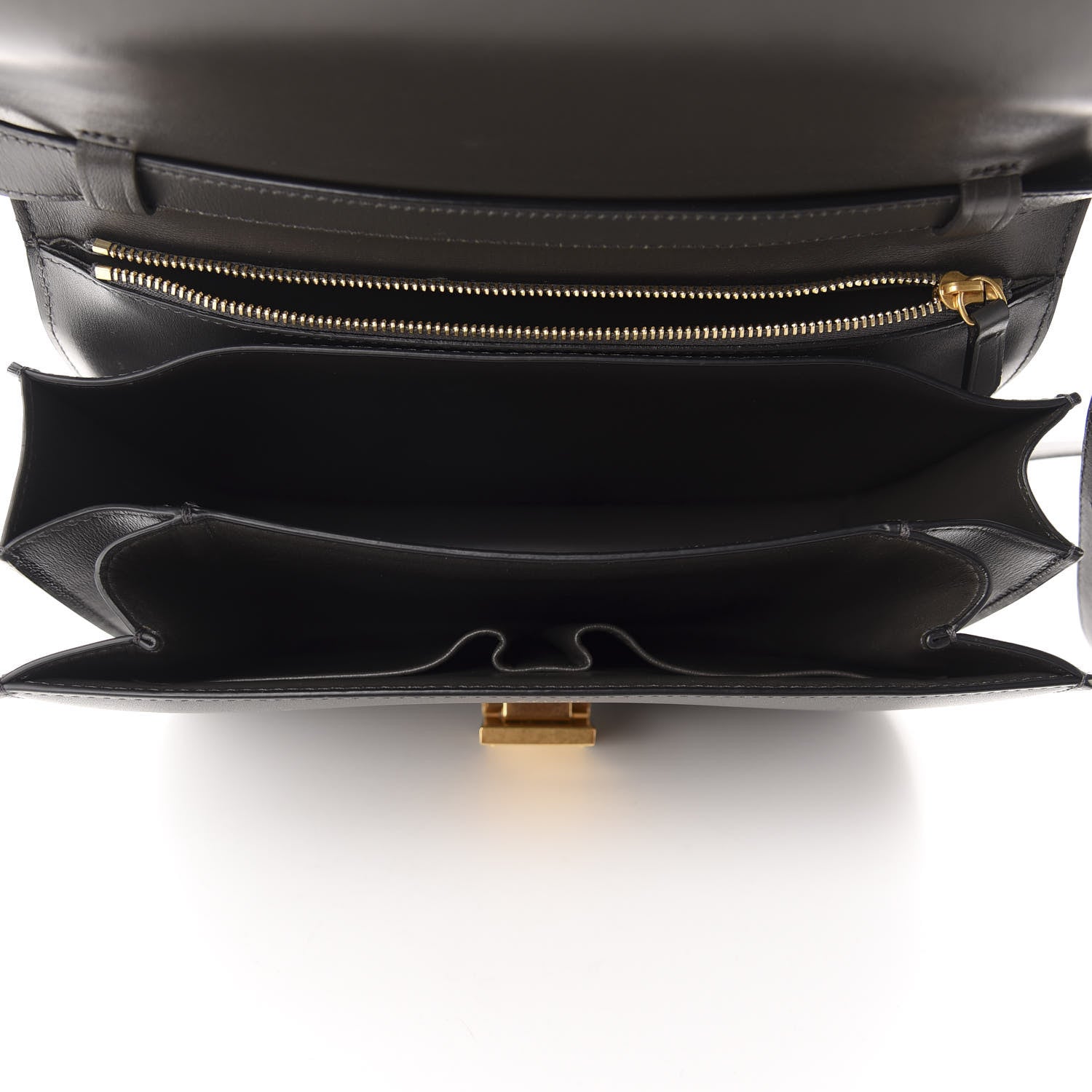 Celine Box Calfskin Medium Classic Box Flap Bag Anthracite 5 of 10