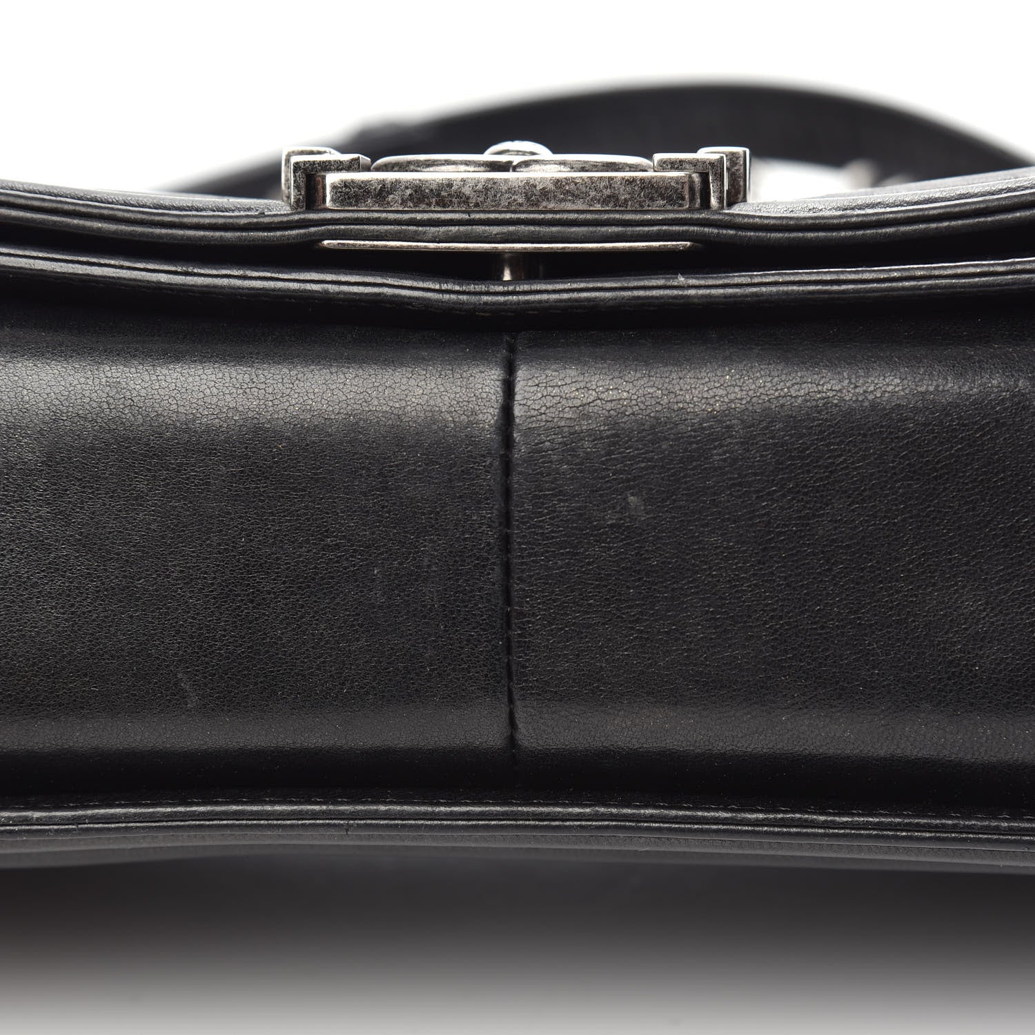 Chanel Lambskin Quilted Medium Boy Flap Black 15 of 18