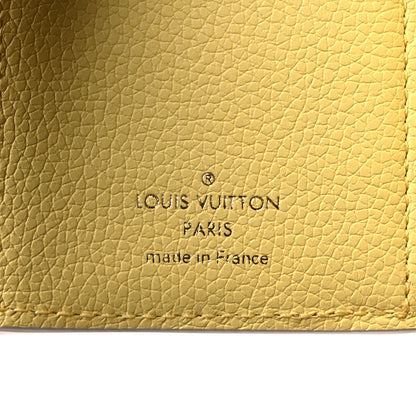 Louis Vuitton Empreinte Monogram Spring In The City Victorine Wallet Pink Beige Yellow 6 of 8