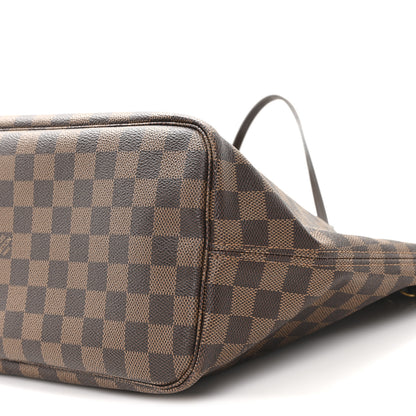 Louis Vuitton Damier Ebene Neo Neverfull MM Rose Ballerine 11 of 14