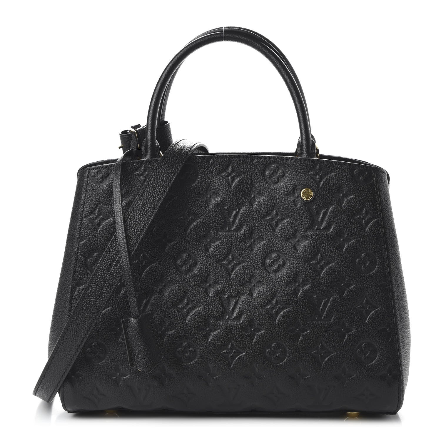 Louis Vuitton Empreinte Montaigne MM Black 1 of 11