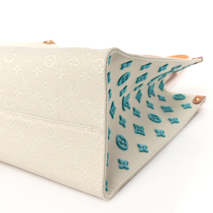 Louis Vuitton Jacquard Monogram Miami Onthego GM 8 of 9
