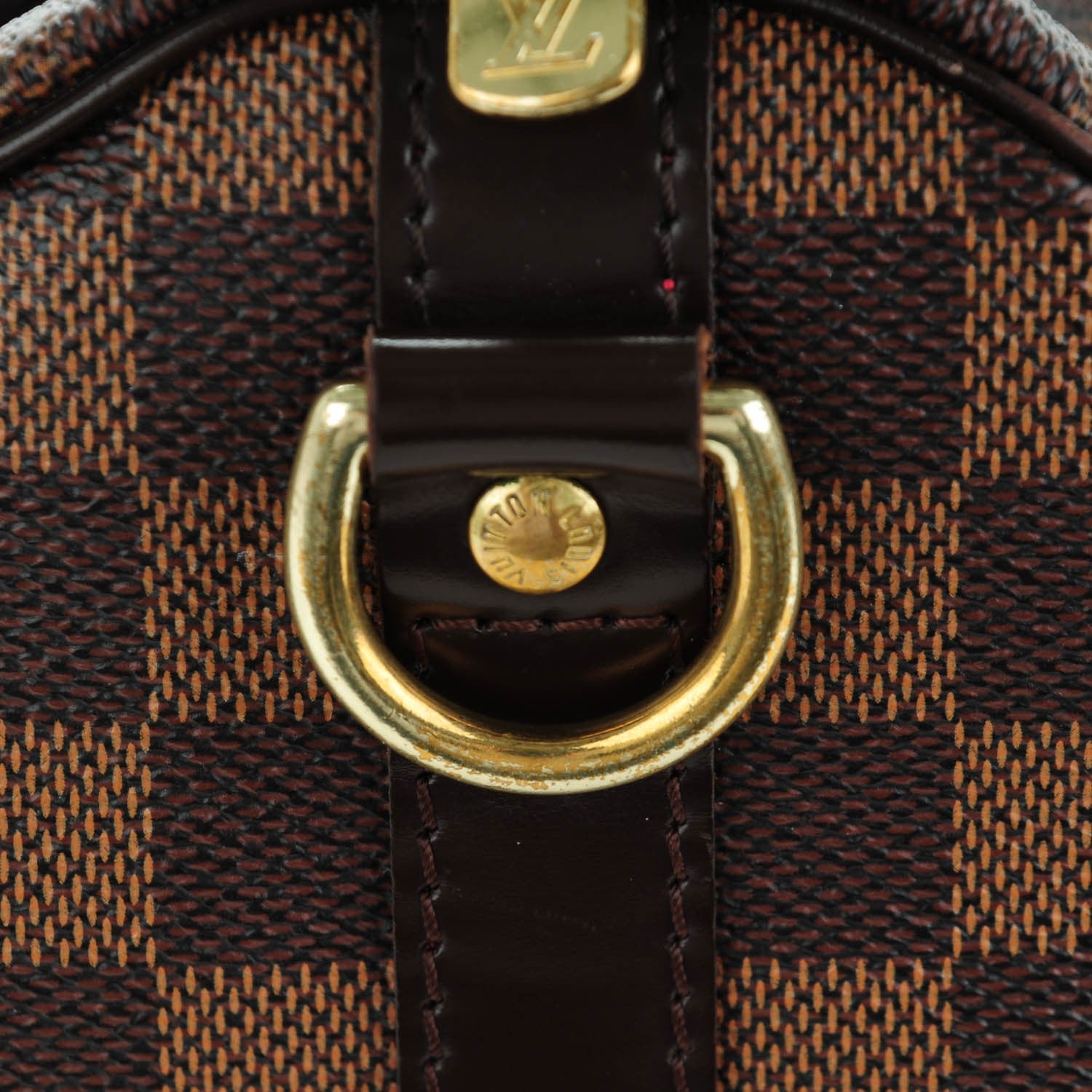 Louis Vuitton Damier Ebene Speedy Bandouliere 30 8 of 8