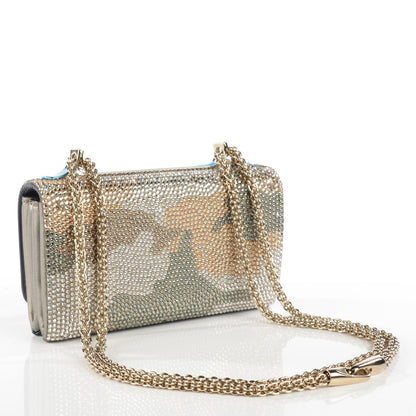 Valentino Garavani Nappa Crystal Camouflage Mini Va Va Voom Shoulder Bag Multicolor 3 of 6