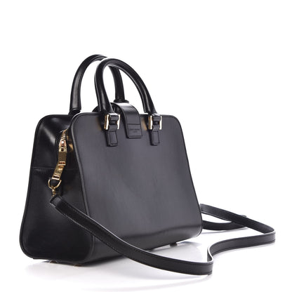 Saint Laurent Calfskin Monogram Baby Cabas Black 2 of 8