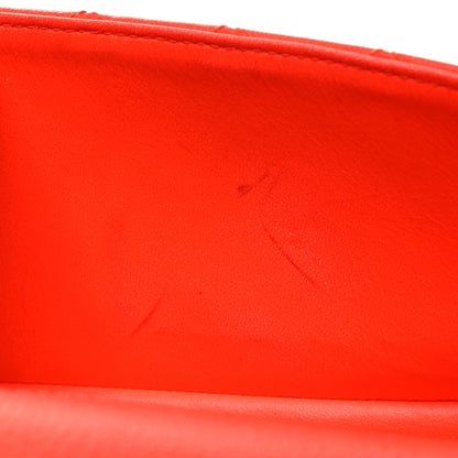 Chanel Goatskin Quilted 2.55 Reissue Mini Flap Orange 12 of 13