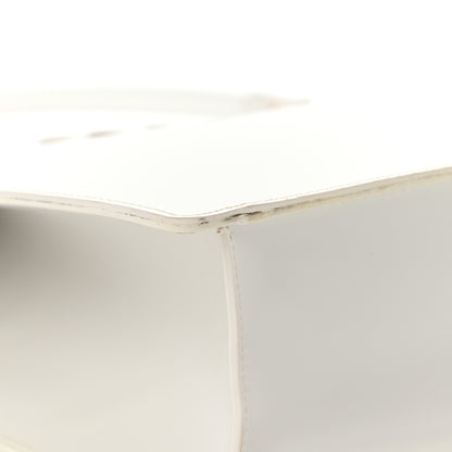 Alexander McQueen Calfskin Four Ring Frame Tote White 10 of 16