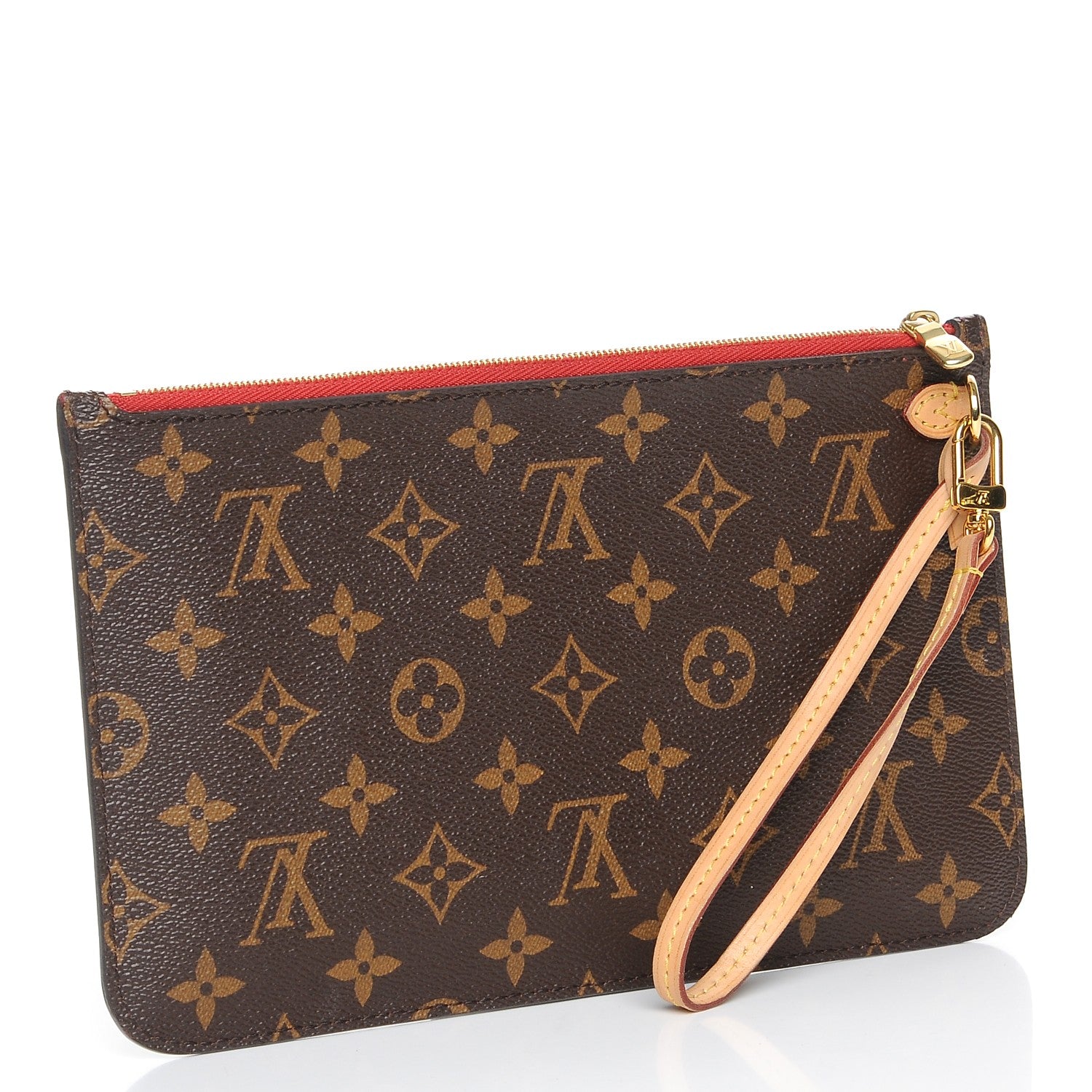 Louis Vuitton Monogram Neverfull MM GM Pochette Cherry 3 of 7