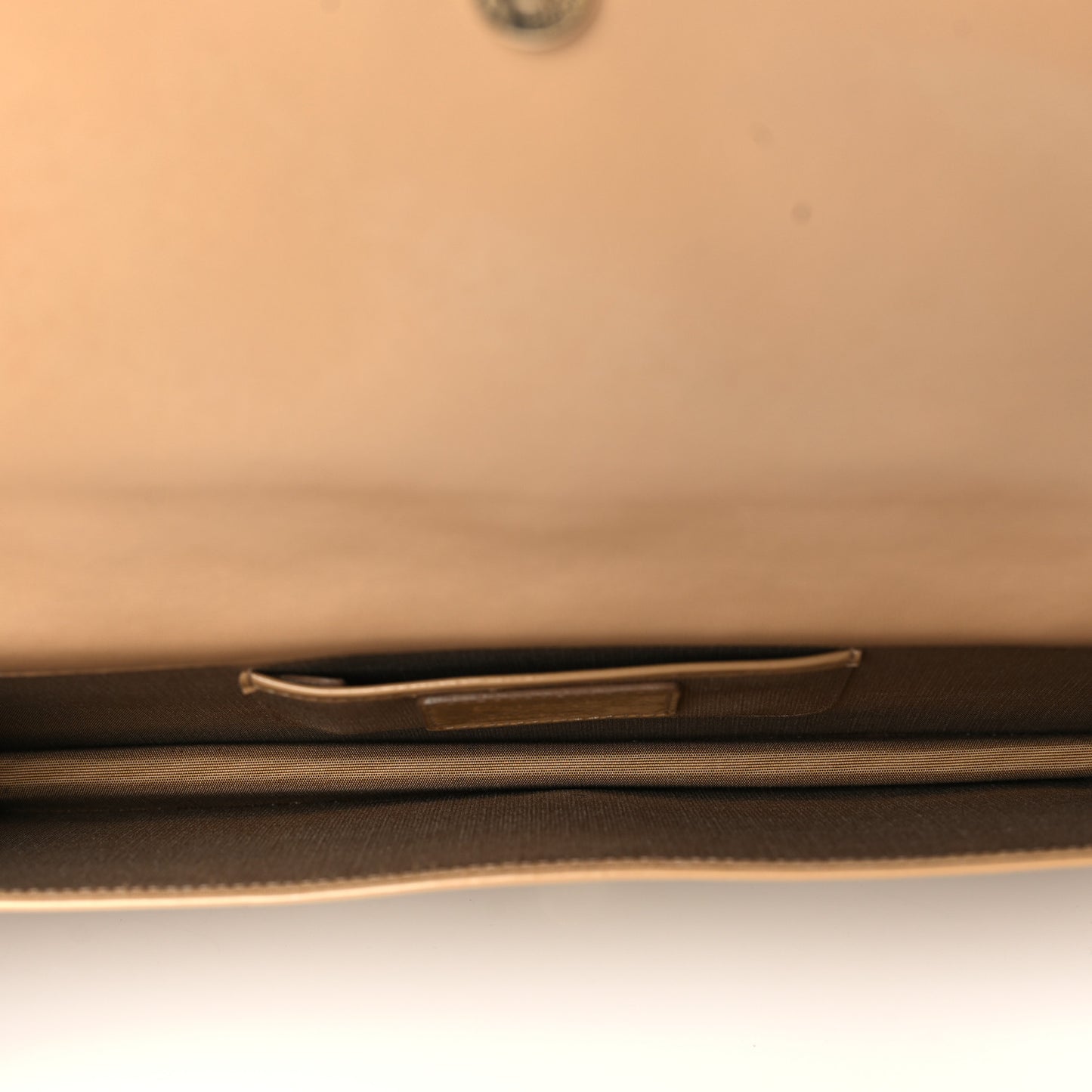 Patent Cannage Lady Dior Convertible Clutch Beige