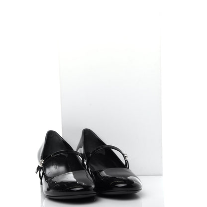 Louis Vuitton Patent Uniformes Silhouette 40mm Pumps 38 Black 11 of 11