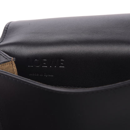 Loewe Smooth Calfskin Gusset Flat Crossbody Black 8 of 9