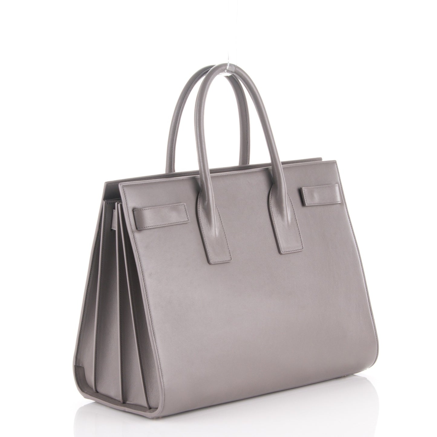 Calfskin Large Sac De Jour Carryall Grey