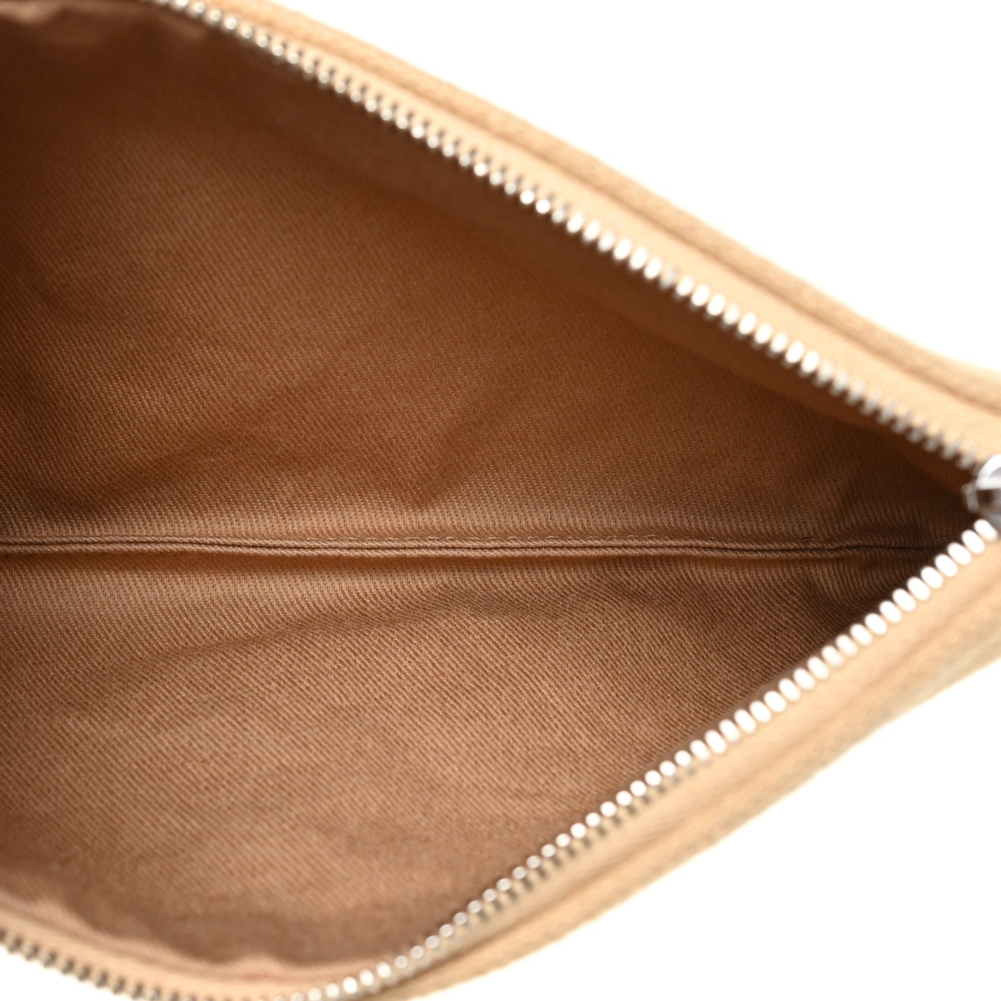 Mixed Fibers Small Deauville Tote Beige