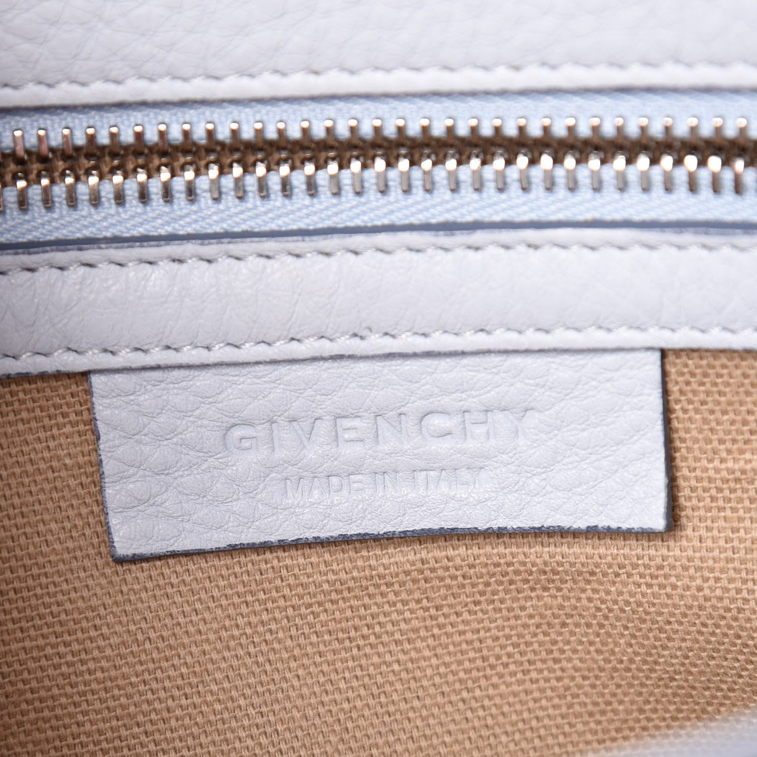 Givenchy Calfskin Small Pandora Pure Flap Bag Light Blue 7 of 15