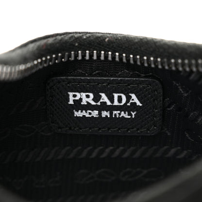 Prada Tessuto Nylon Mini Re-Edition 2000 Shoulder Bag Black 6 of 12