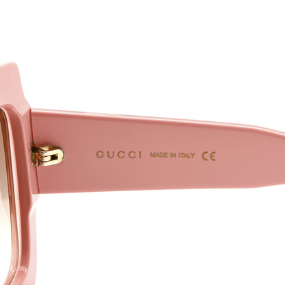 Gucci Square Frame GG0178S Sunglasses Rose Brown 5 of 6