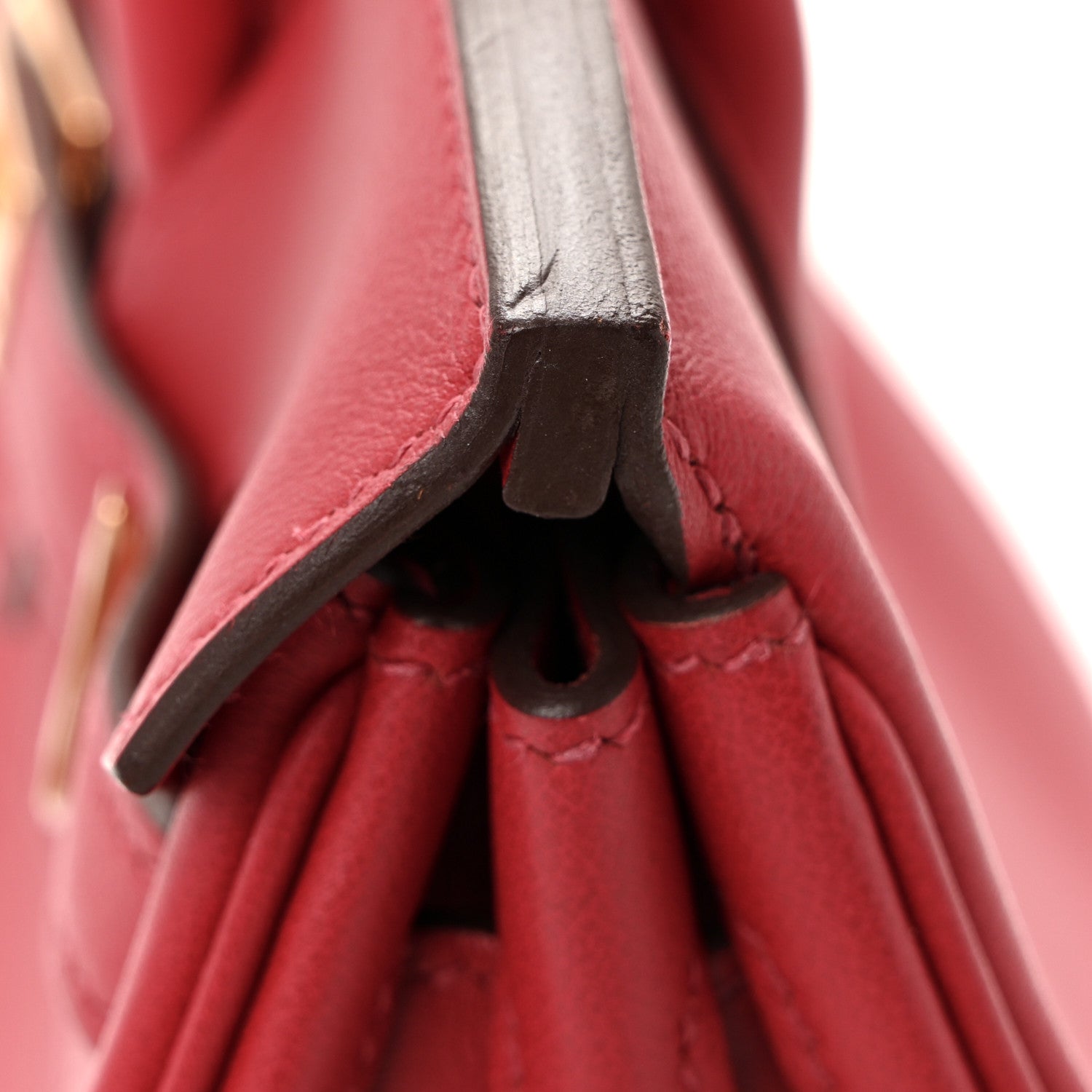 Hermes Swift Birkin 25 Rouge Casaque 10 of 11
