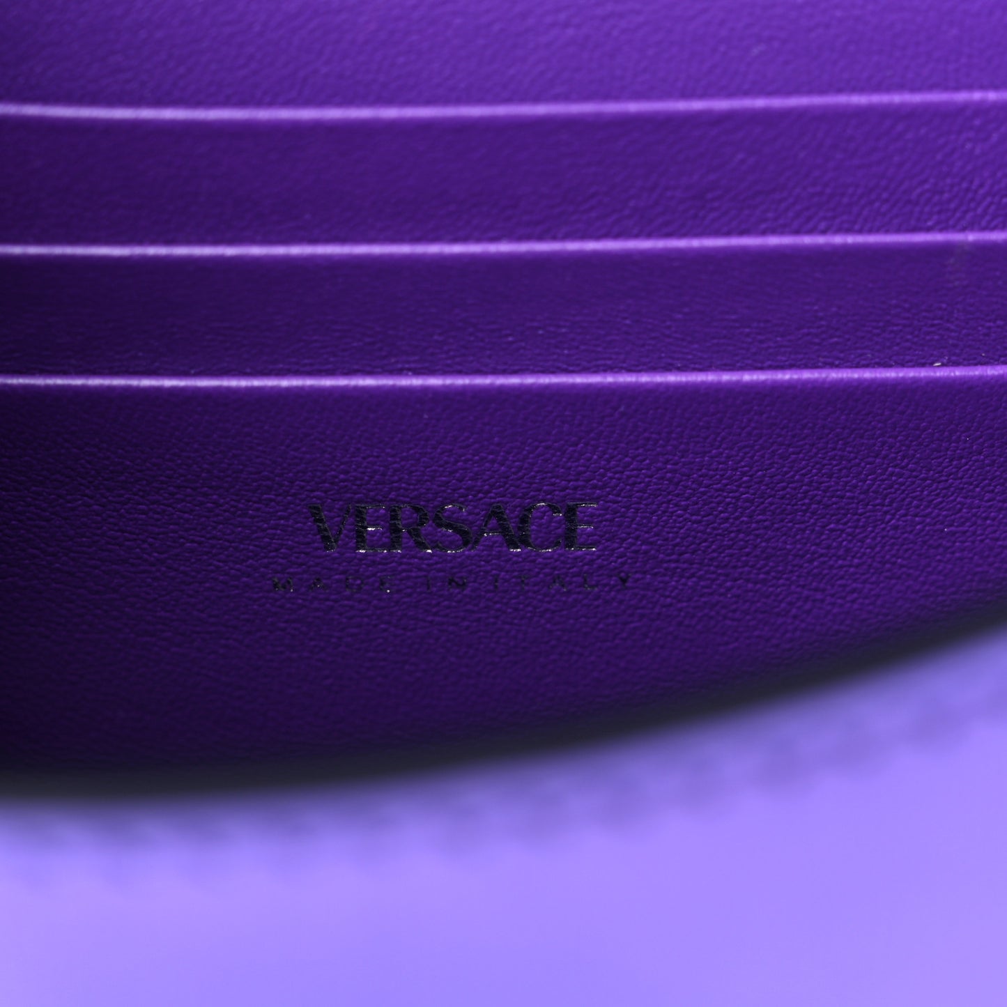 Metallic Mini La Medusa Bag Dark Orchid