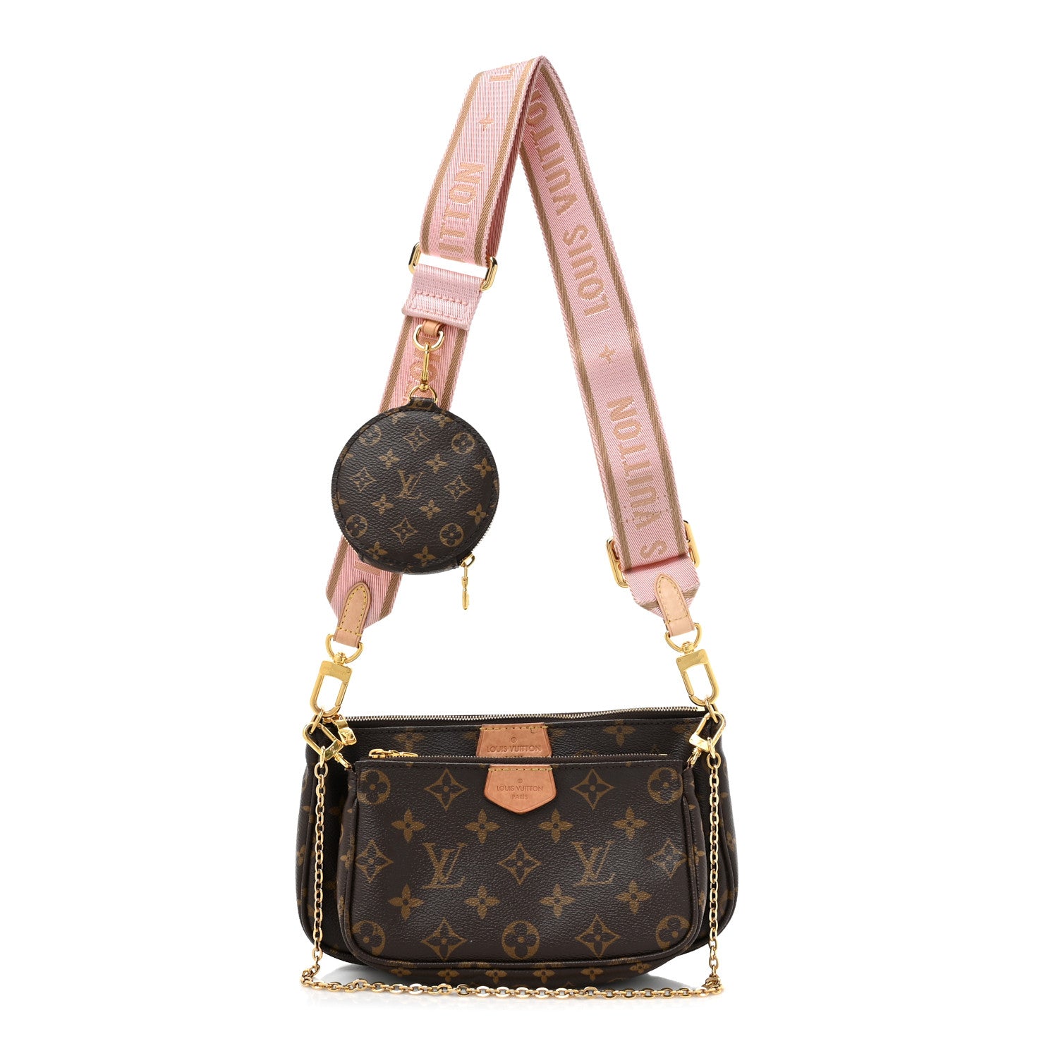 Louis Vuitton Monogram Multi Pochette Accessories Rose Clair 1 of 13