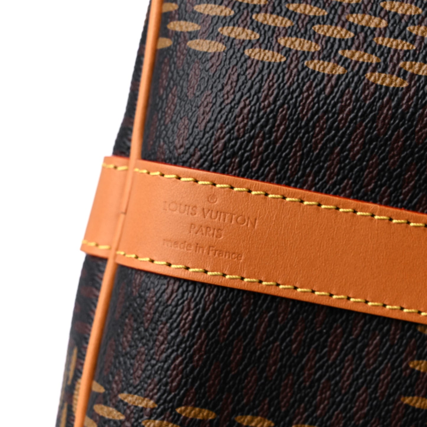 x Nigo Giant Damier Ebene Monogram Keepall Bandouliere 50