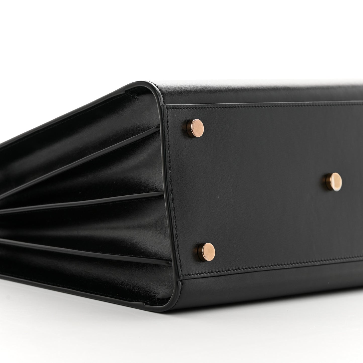 Calfskin Small Sac De Jour Black