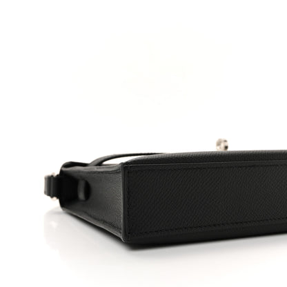 Hermes Epsom Kelly Elan Black 7 of 9