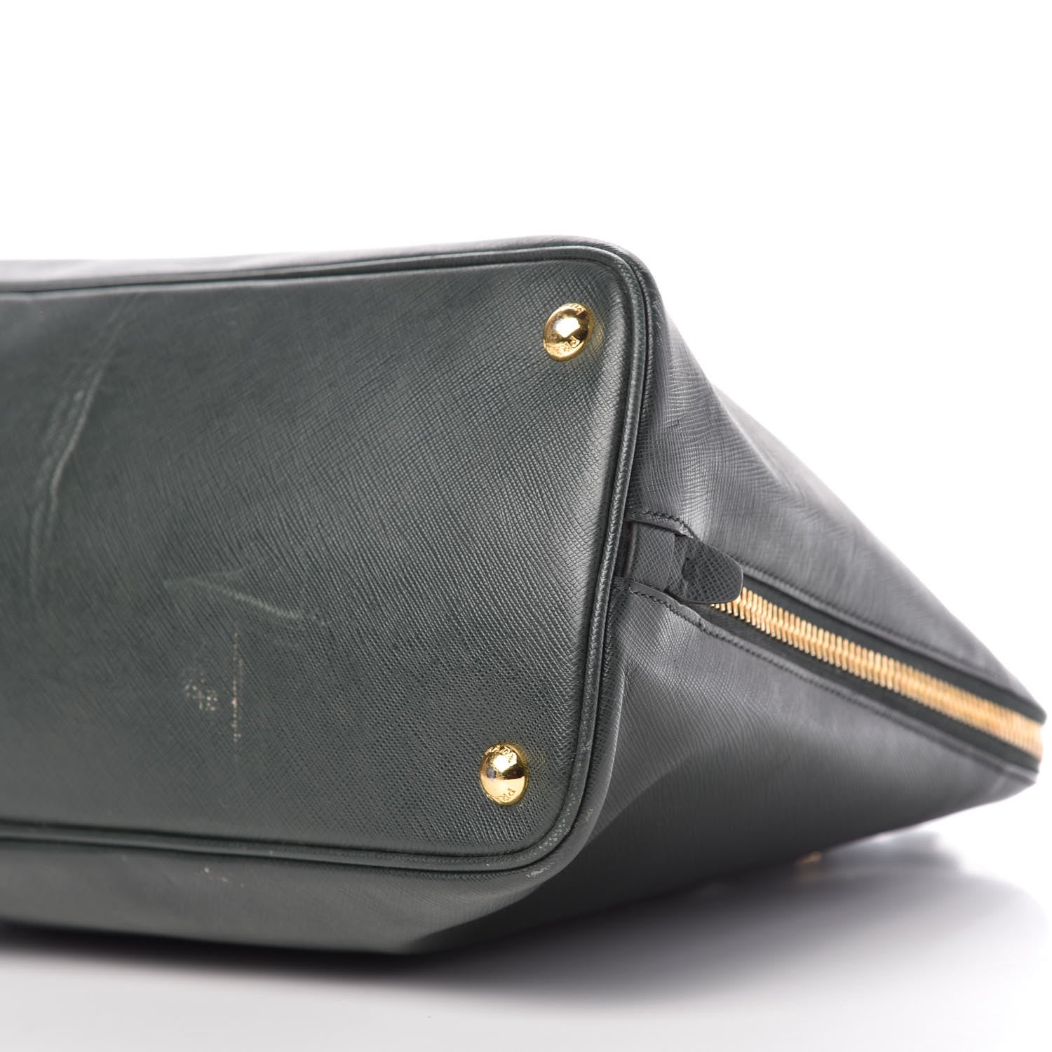 Prada Saffiano Lux Large Promenade Tote Biliardo 7 of 10
