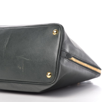 Prada Saffiano Lux Large Promenade Tote Biliardo 7 of 10
