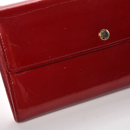Louis Vuitton Vernis Sarah Wallet Pomme D'Amour 13 of 16