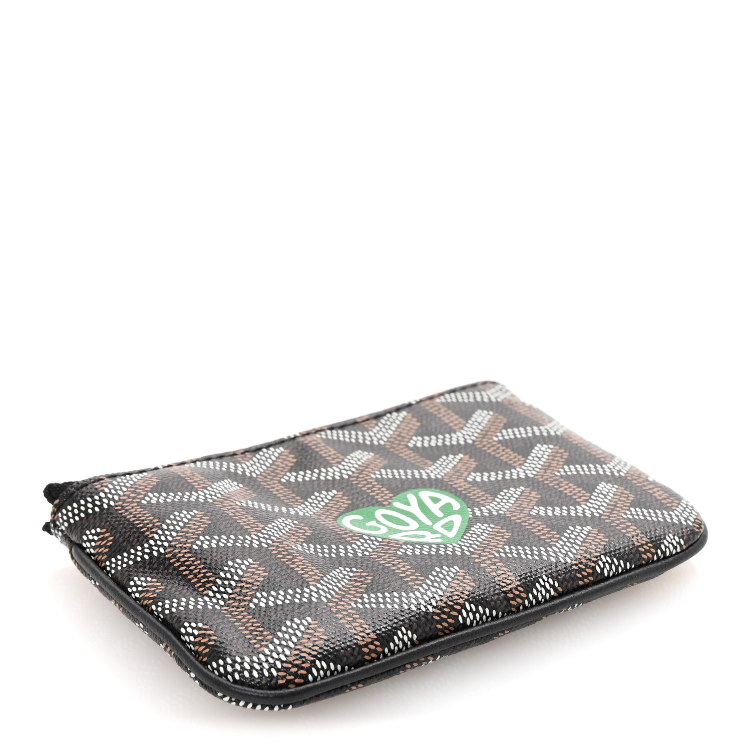 Goyard Goyardine Nano Senat Key Pouch Black 1744364 – FASHIONPHILE