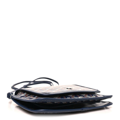 Goyard Goyardine Plumet Wallet Clutch Navy 4 of 9
