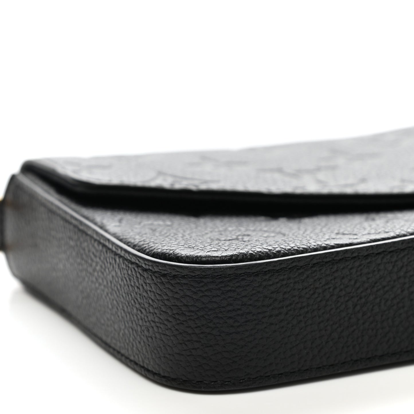 Empreinte Pochette Felicie Chain Wallet Black