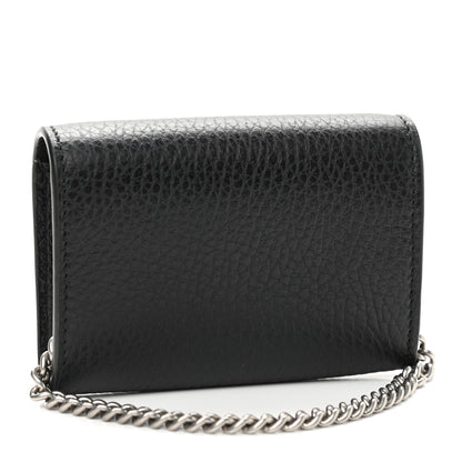 Gucci Calfskin Dionysus Coin Purse Black 3 of 8