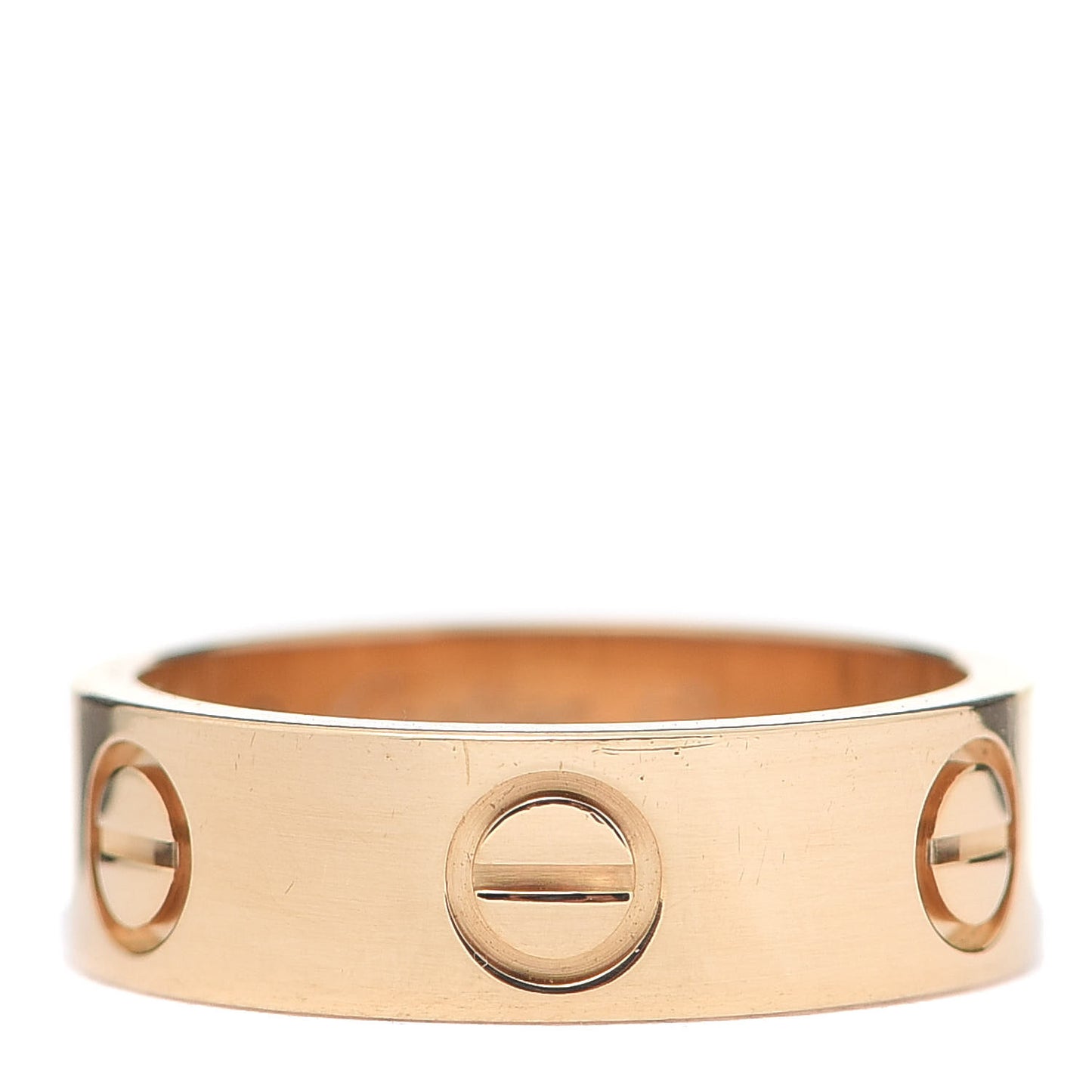 18K Yellow Gold 5.5mm LOVE Ring 49 4.75