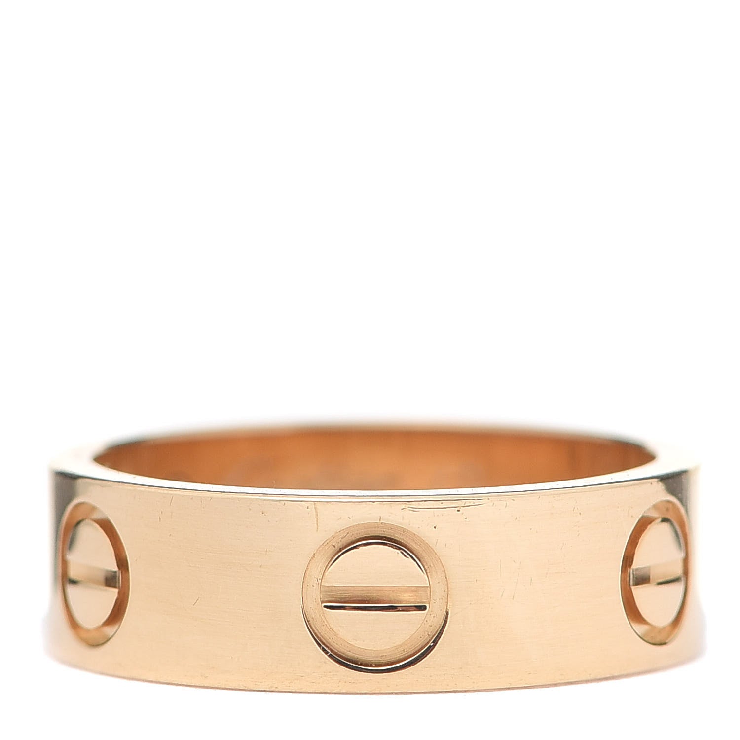 Cartier 18K Yellow Gold 5.5mm LOVE Ring 49 4.75 1 of 6