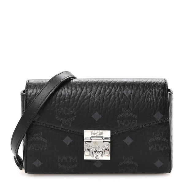 MCM ショルダーバッグ BLACK MCM Visetos Small Millie Crossbody Bag Black 1836984 – FASHIONPHILE