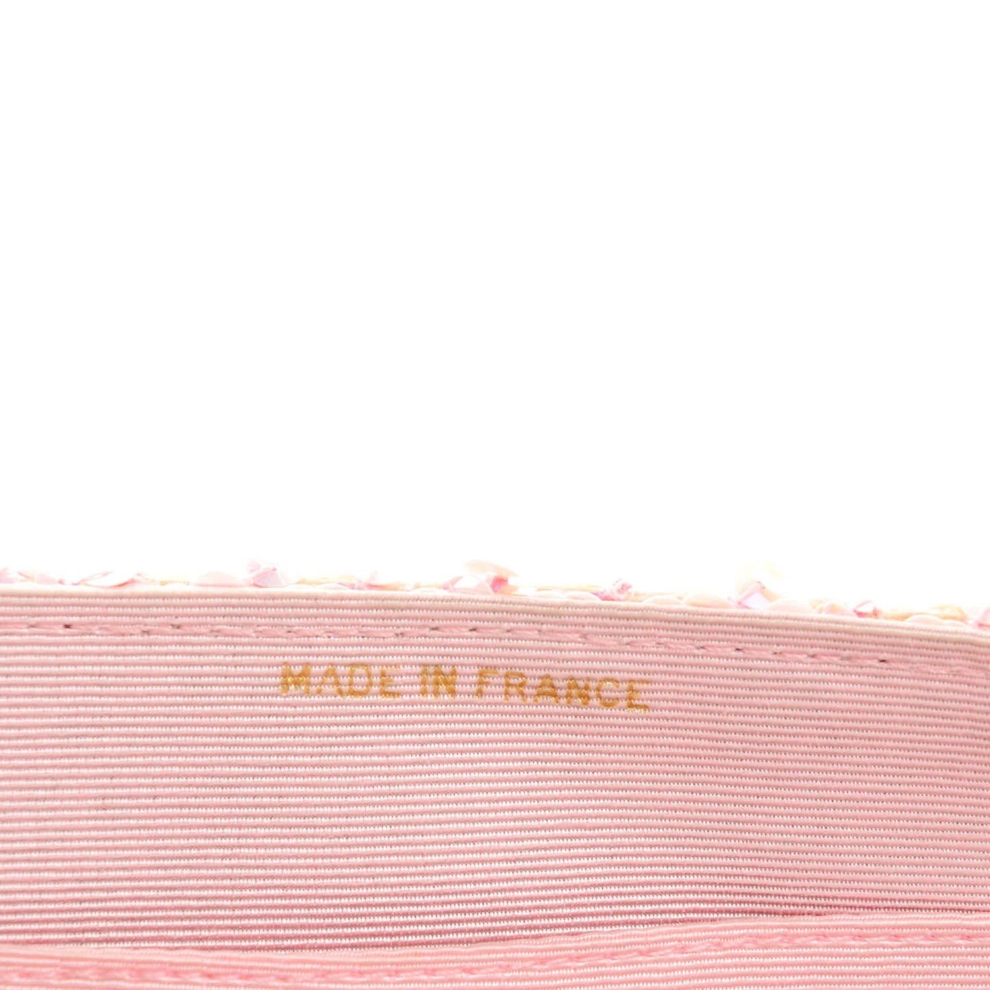 Sequin Medium Single Flap Pink