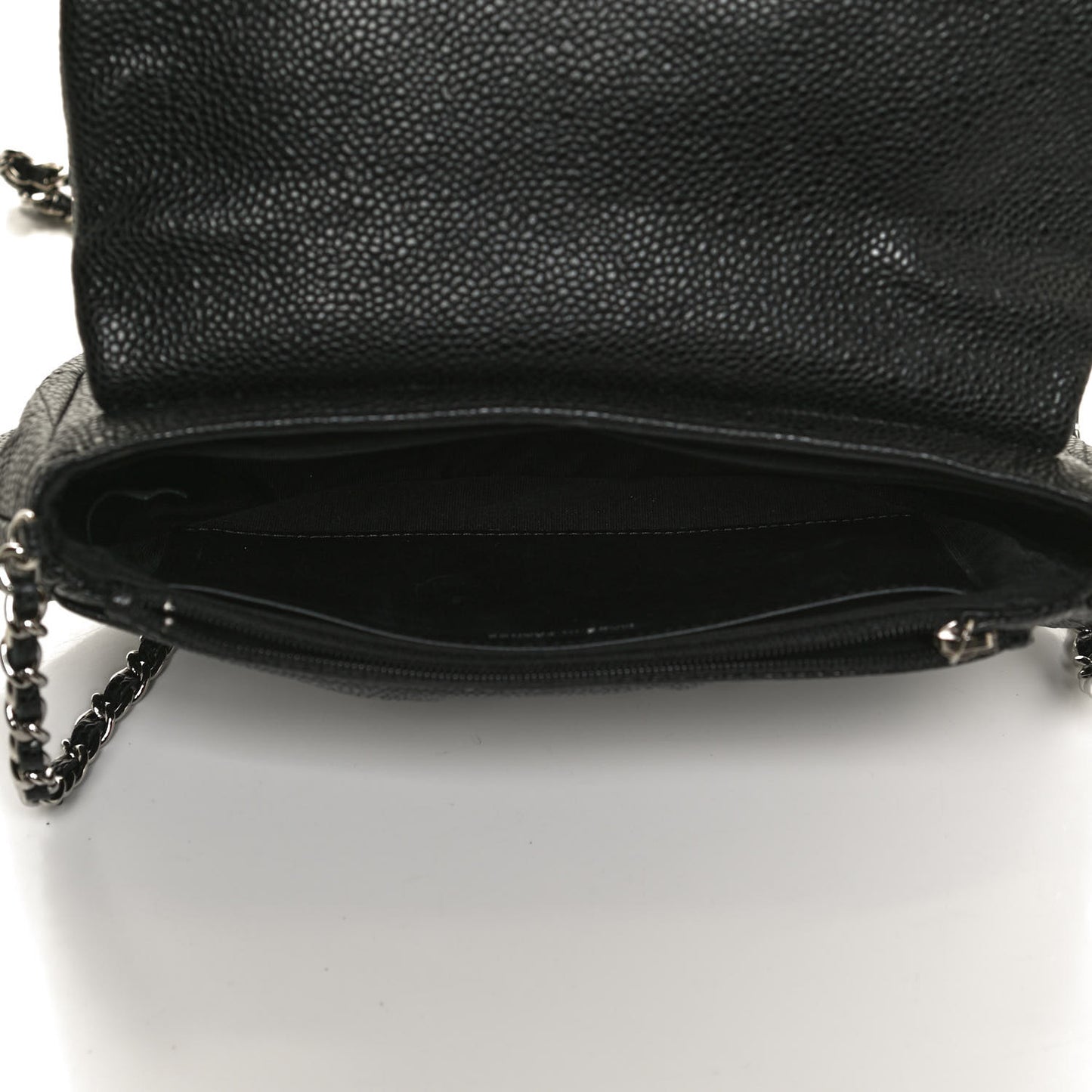 Caviar Half Moon Wallet On Chain WOC Black