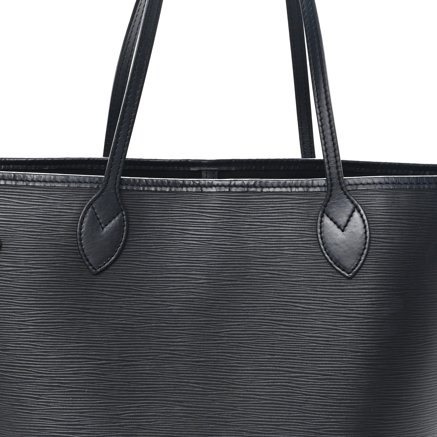 Louis Vuitton Epi Neverfull MM Black 8 of 12