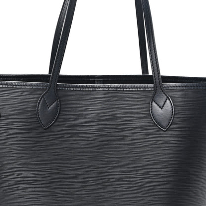 Louis Vuitton Epi Neverfull MM Black 8 of 12