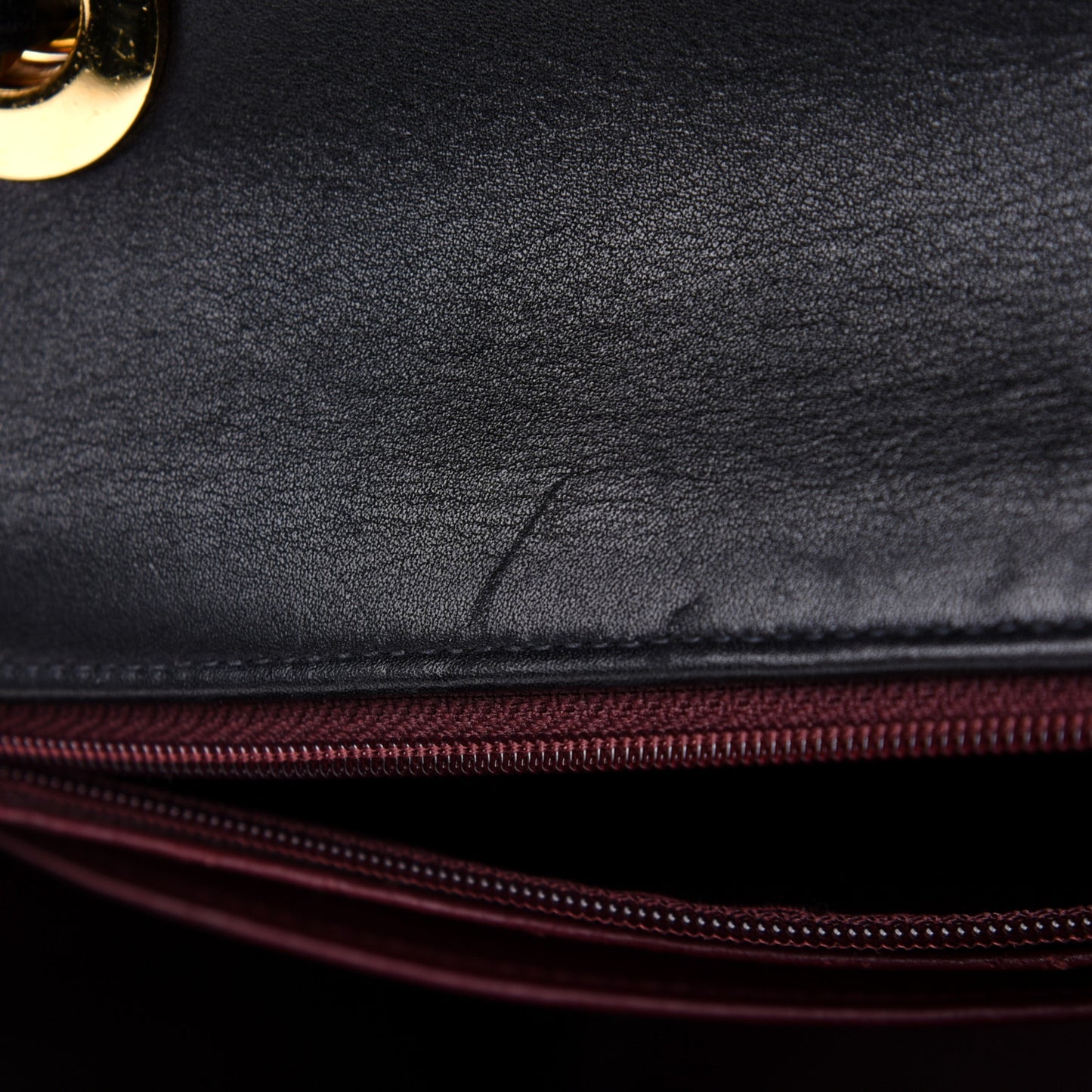 Lambskin Quilted XL Jumbo Single Flap Black