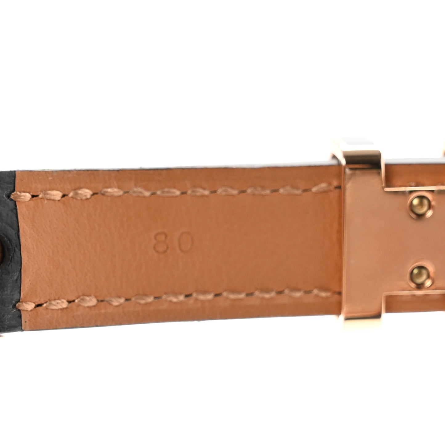 Epsom 15mm Pop H Belt Black