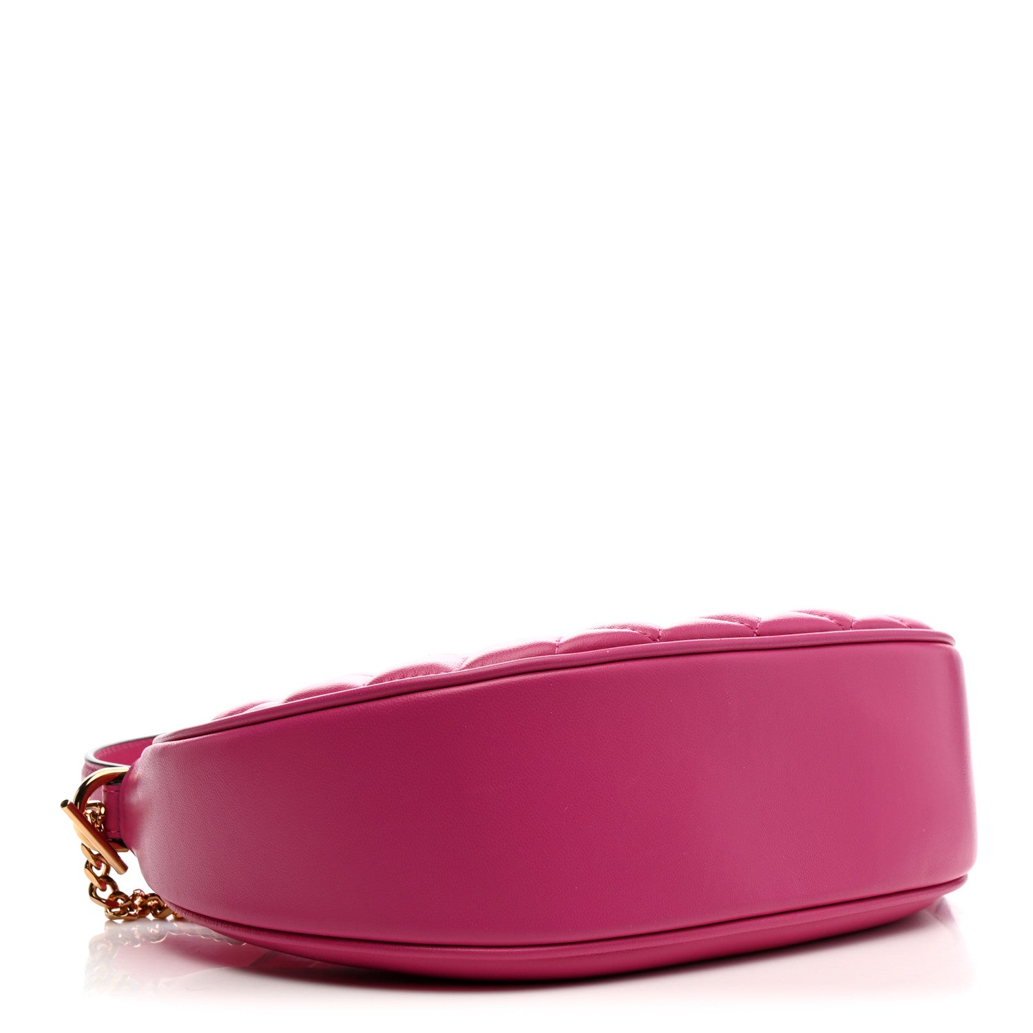 Versace Nappa Quilted Medusa Shoulder Bag Fuchsia 4 of 11