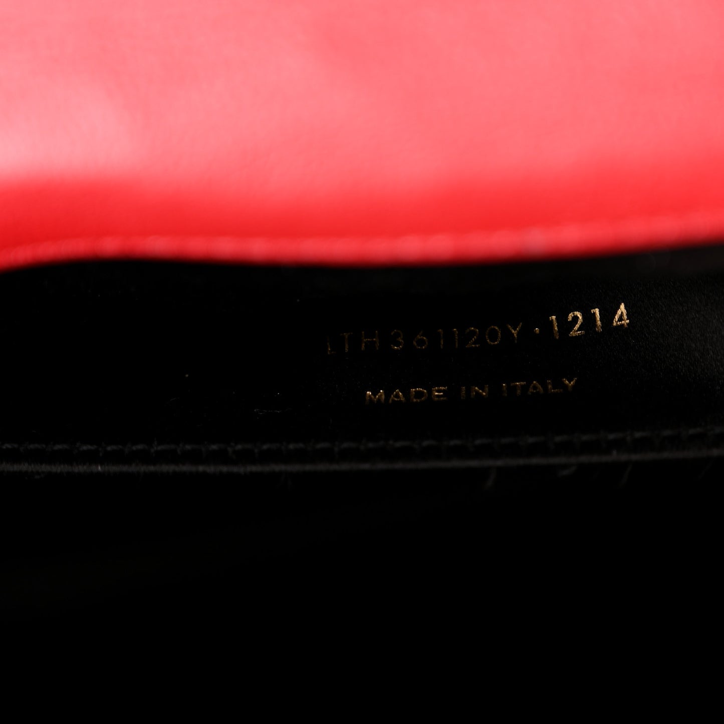 Calfskin Monogram Large Belle De Jour Clutch Red