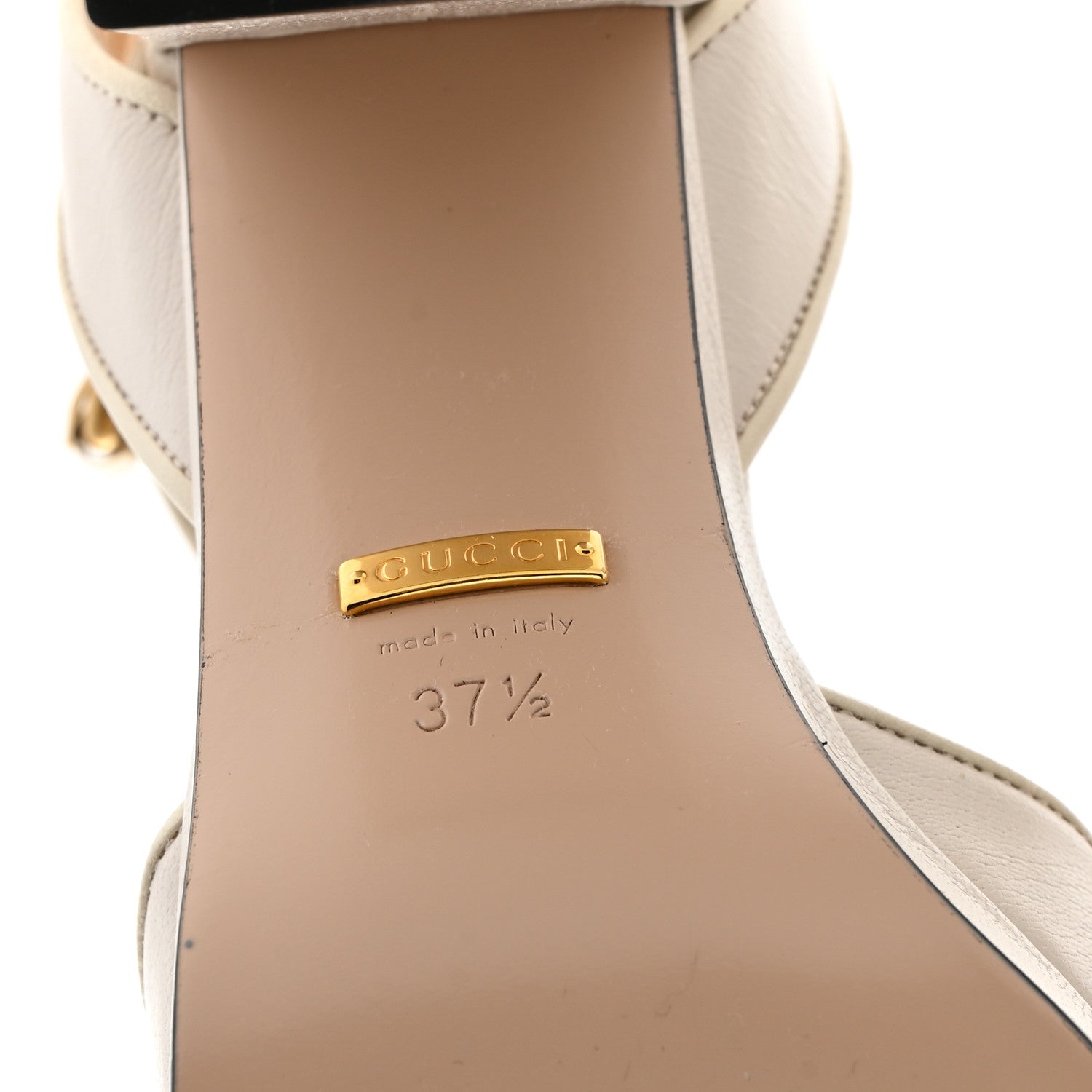 Gucci Quentin Granada Kid Horsebit 25/60mm Platform Sandals 37.5