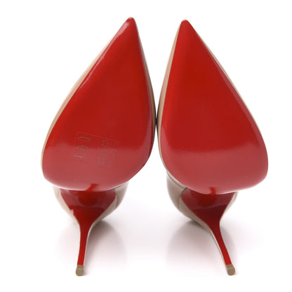 Christian Louboutin Patent So Kate 120 Pumps 37 Nude 5 of 8