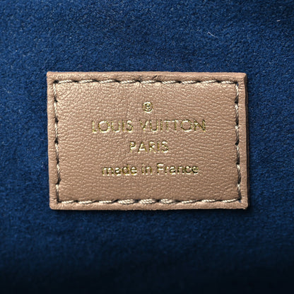 Louis Vuitton Lambskin Embossed Monogram Coussin PM Taupe 7 of 8