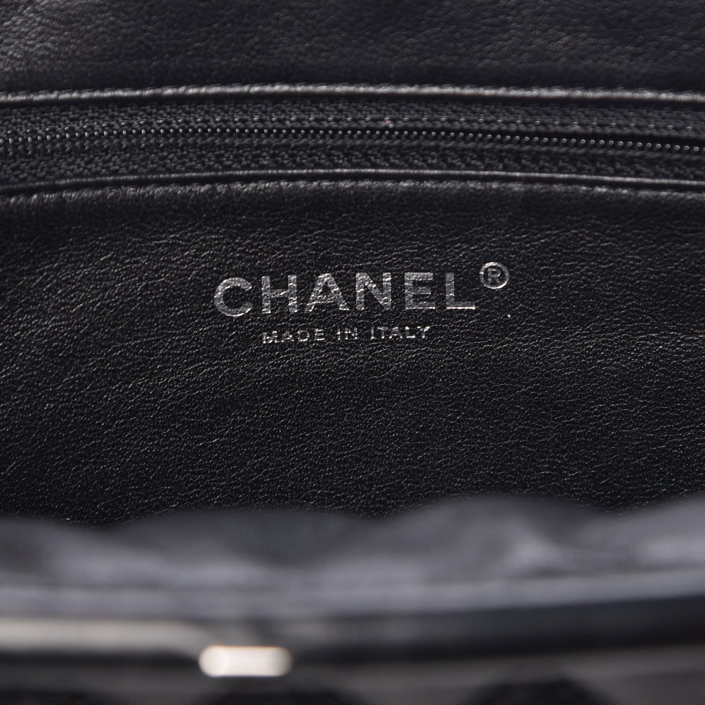 Lambskin Quilted Timeless Clutch Black