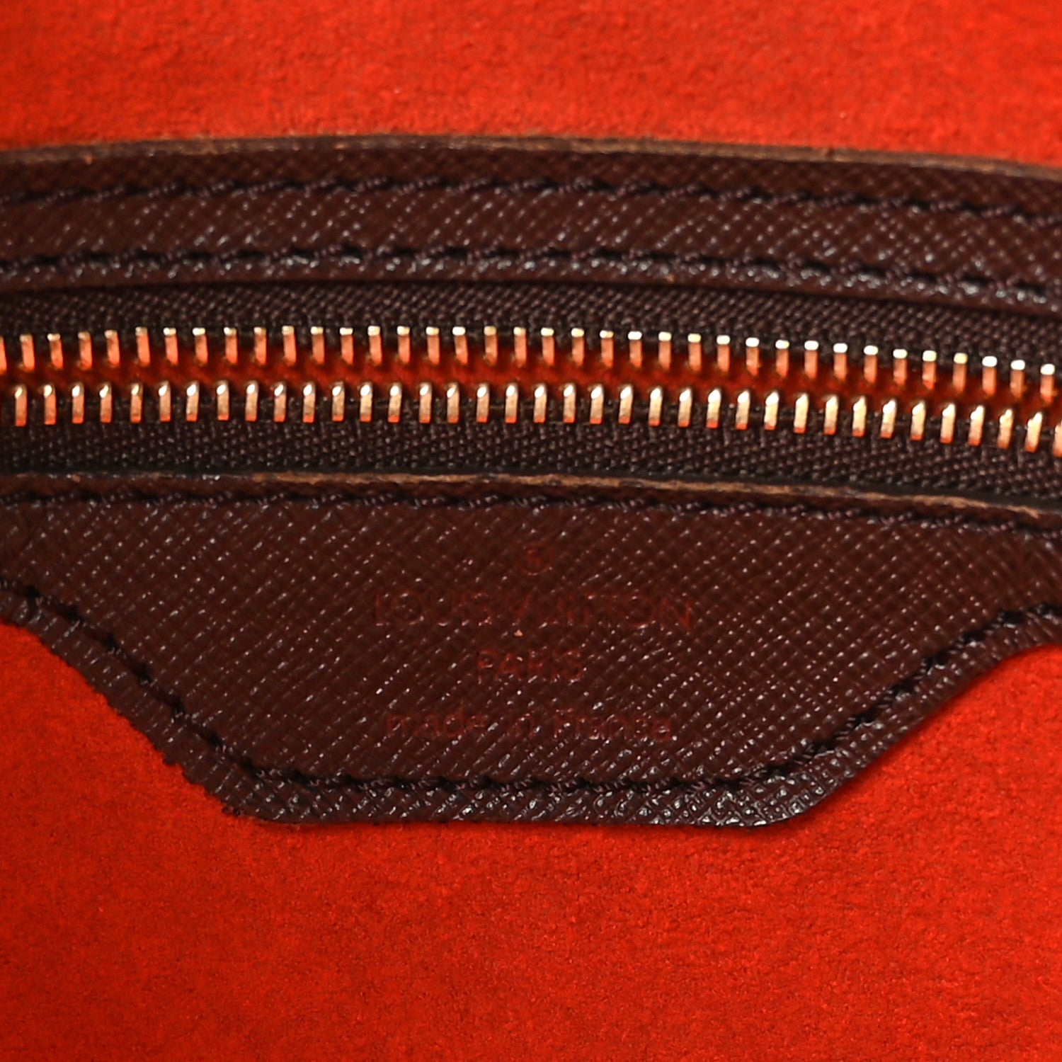 Louis Vuitton Damier Ebene Marais Bucket 23 6 of 9